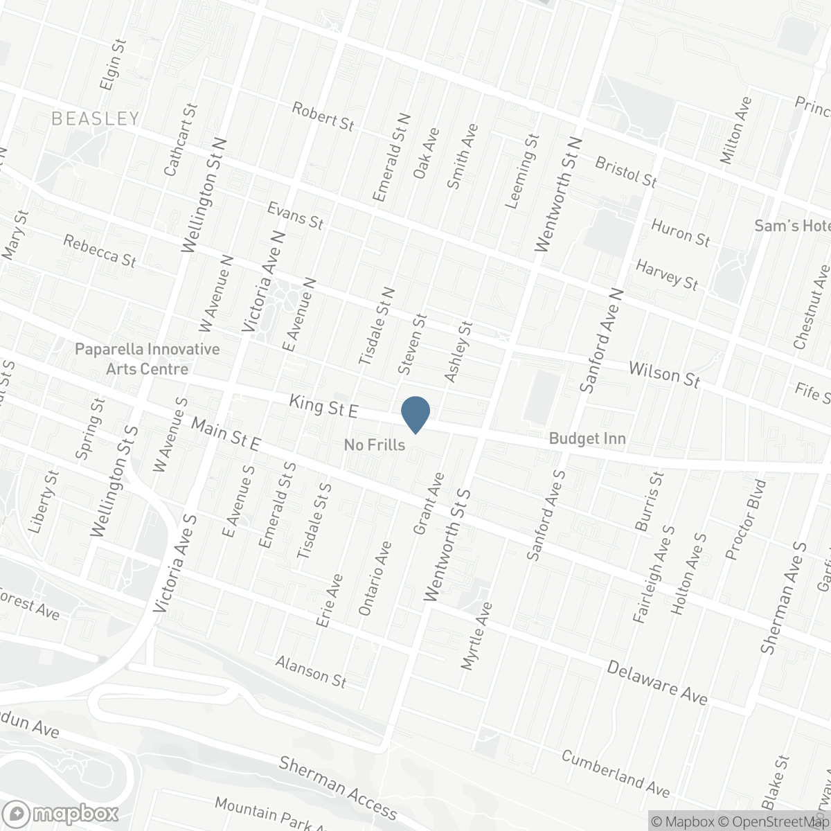 593-595 KING STREET E, Hamilton, Ontario L8N 1E4